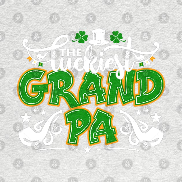 The Luckiest Gramdpa-Saint Patricks Day Tee by GoodyBroCrafts